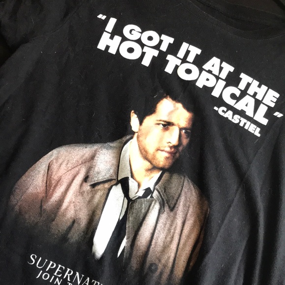 castiel t shirt
